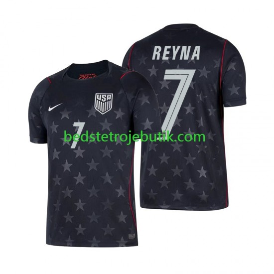 USA Giovanni Reyna 7 Mænd Udebane Fodboldtrøje World Cup 2026 Kortærmet