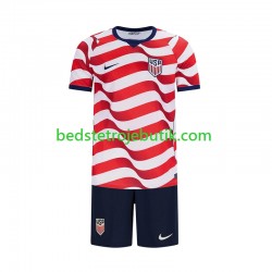 USA Børn Hjemmebane Fodboldtrøje World Cup 2026 Kortærmet