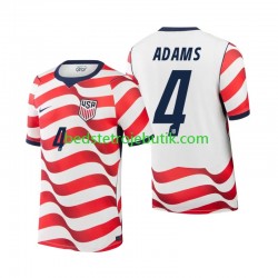 USA Tyler Adams 4 Mænd Hjemmebane Fodboldtrøje World Cup 2026 Kortærmet