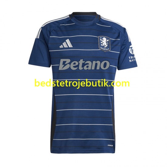 Aston Villa Mænd 3. Valg Fodboldtrøje 2024-2025 Kortærmet