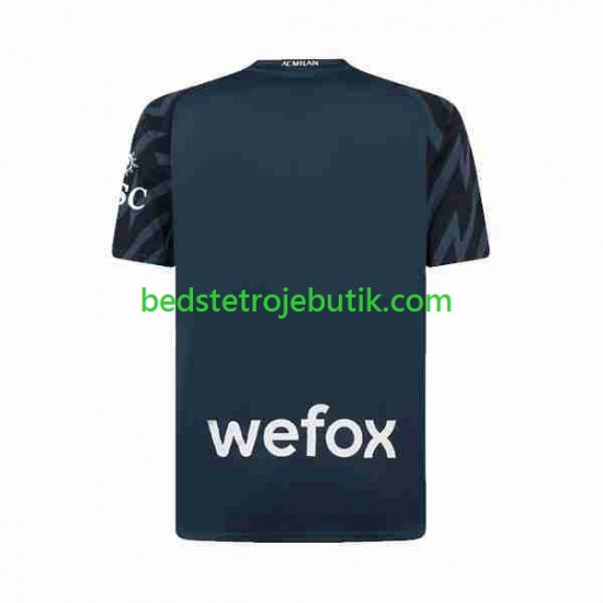 AC Milan Målmand Mænd 3. Valg Fodboldtrøje 2023-2024 Kortærmet