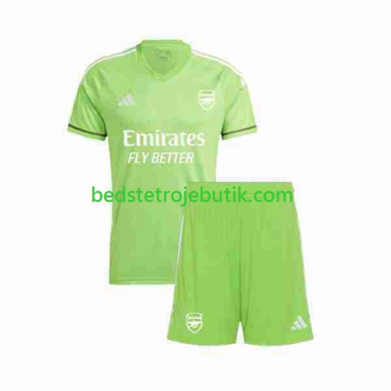 Arsenal Målmand Børn 3. Valg Fodboldtrøje 2023-2024 Kortærmet
