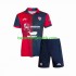 Cagliari Børn Hjemmebane Fodboldtrøje 2023-2024 Kortærmet