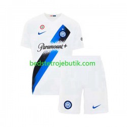 Inter Milan Børn Udebane Fodboldtrøje 2023-2024 Kortærmet