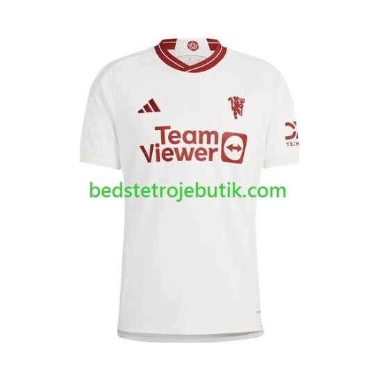 Manchester United Mænd 3. Valg Fodboldtrøje 2023-2024 Kortærmet