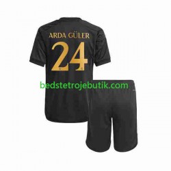 Real Madrid Arda Guler 24 Børn 3. Valg Fodboldtrøje 2023-2024 Kortærmet