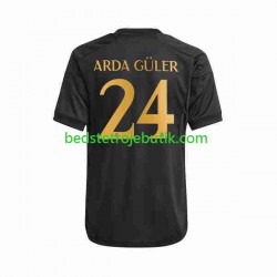 Real Madrid Arda Guler 24 Mænd 3. Valg Fodboldtrøje 2023-2024 Kortærmet