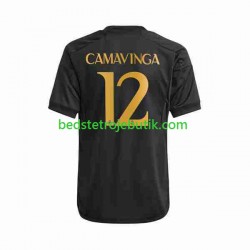 Real Madrid Eduardo Camavinga 12 Mænd 3. Valg Fodboldtrøje 2023-2024 Kortærmet