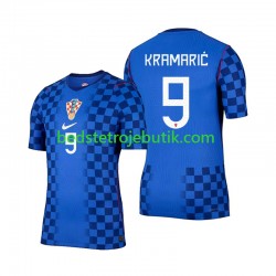 Kroatien Andrej Kramaric 9 Mænd Udebane Fodboldtrøje World Cup 2026 Kortærmet