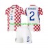 Kroatien Josip Stanisic 2 Børn Hjemmebane Fodboldtrøje World Cup 2026 Kortærmet