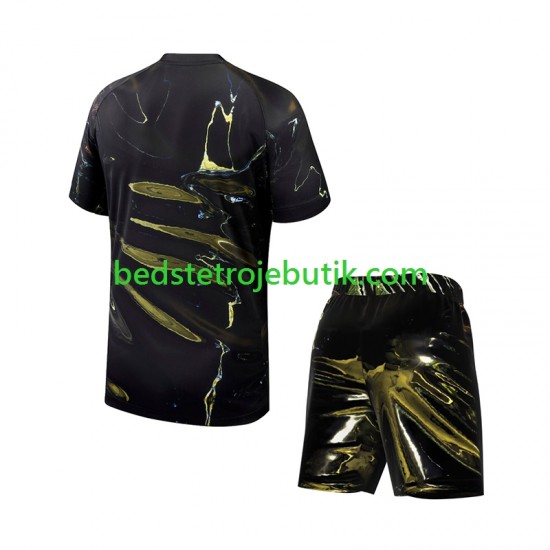 Paris Saint-Germain Night Edition Børn 4. Valg Fodboldtrøje 2025-2026 Kortærmet