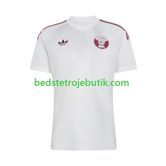 Qatar Mænd Udebane Fodboldtrøje 2026 2027 Kortærmet