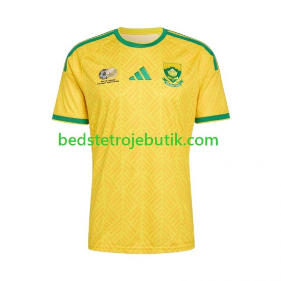 Sydafrika Mænd Hjemmebane Fodboldtrøje World Cup 2026 Kortærmet
