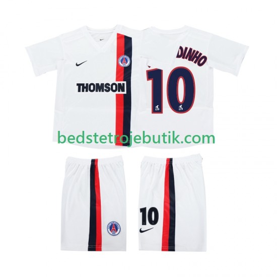 AC Milan RONALDINHO 10 2003 Retro Børn Udebane Fodboldtrøje 2002 Kortærmet