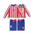 Atlético Madrid SIMEONE 14 2005 Retro Børn Hjemmebane Fodboldtrøje 2004 Langærmet