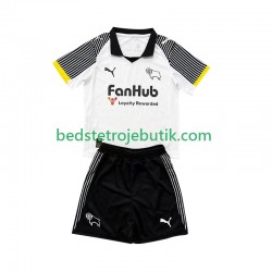 Derby County Børn Hjemmebane Fodboldtrøje 2025-2026 Kortærmet