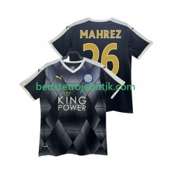 Leicester City MAHREZ 26 2014 2015 Retro Mænd Udebane Fodboldtrøje Kortærmet