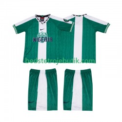 Nigeria 1996 Retro Børn Hjemmebane Fodboldtrøje Kortærmet