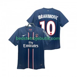 Paris Saint-Germain Ibrahimović 10 2012 2013 Retro Mænd Hjemmebane Fodboldtrøje Kortærmet