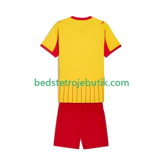 RC Lens Børn Hjemmebane Fodboldtrøje 2025-2026 Kortærmet