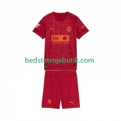 Valencia CF Børn Udebane Fodboldtrøje 2025-2026 Kortærmet