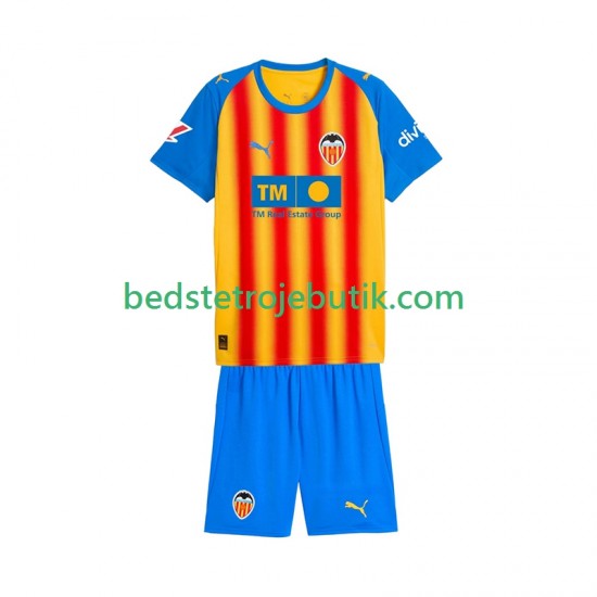 Valencia CF Børn 3. Valg Fodboldtrøje 2025-2026 Kortærmet