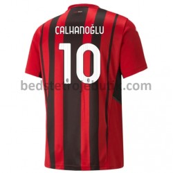 AC Milan Hakan Calhanoglu 10 Hjemmebane Fodboldtrøje 2021-2022 Kortærmet