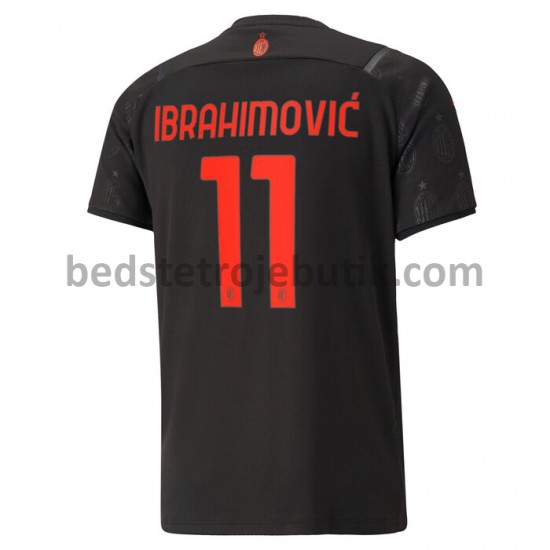 AC Milan Ibrahimovic 11 3. Valg Fodboldtrøje 2021-2022 Kortærmet