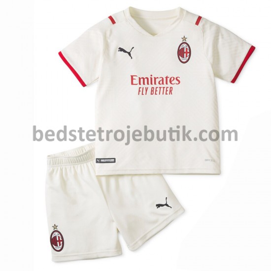 AC Milan Børn Udebane Fodboldtrøje 2021-2022 Kortærmet