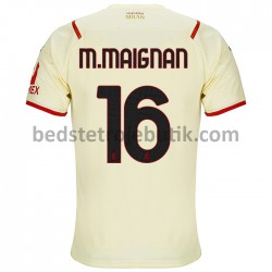 AC Milan Mike Maignan 16 Udebane Fodboldtrøje 2021-2022 Kortærmet