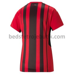 AC Milan Dame Hjemmebane Fodboldtrøje 2021-2022 Kortærmet