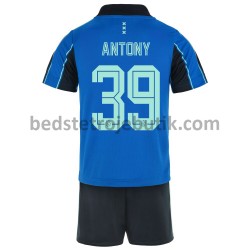 AFC Ajax Antony 39 Børn Udebane Fodboldtrøje 2021-2022 Kortærmet