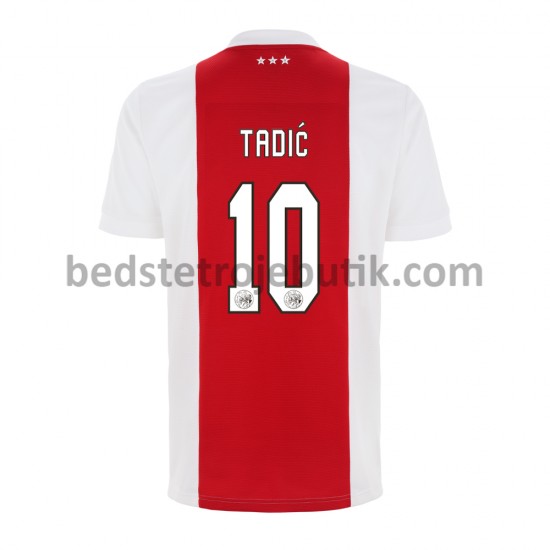 AFC Ajax Dusan Tadic 10 Hjemmebane Fodboldtrøje 2021-2022 Kortærmet