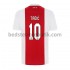 AFC Ajax Dusan Tadic 10 Hjemmebane Fodboldtrøje 2021-2022 Kortærmet