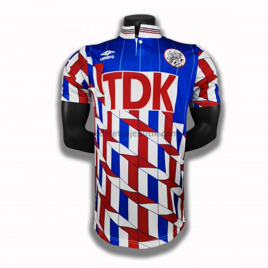 AFC Ajax Retro Udebane Fodboldtrøje 1990 Kortærmet