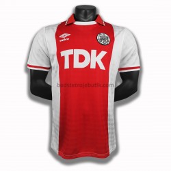 AFC Ajax Retro Hjemmebane Fodboldtrøje 1990 Kortærmet