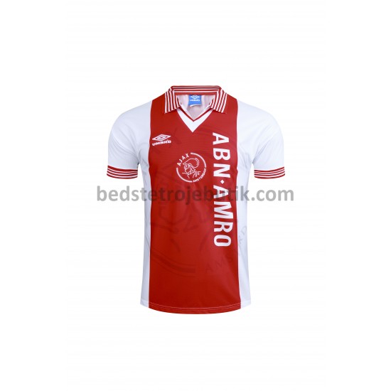 AFC Ajax Retro Hjemmebane Fodboldtrøje 1994-1995 Kortærmet