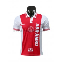AFC Ajax Retro Hjemmebane Fodboldtrøje 1997-1998 Kortærmet