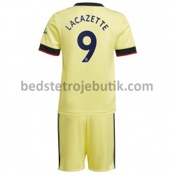 Arsenal Alexandre Lacazette 9 Børn Udebane Fodboldtrøje 2021-2022 Kortærmet
