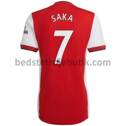 Arsenal Bukayo Saka 7 Hjemmebane Fodboldtrøje 2021-2022 Kortærmet