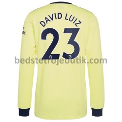 Arsenal David Luiz 23 Udebane Fodboldtrøje 2021-2022 Langærmet