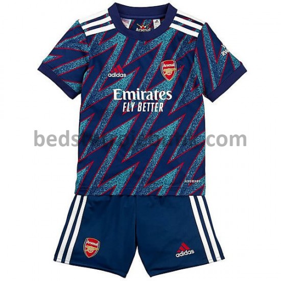 Arsenal Børn 3. Valg Fodboldtrøje 2021-2022 Kortærmet