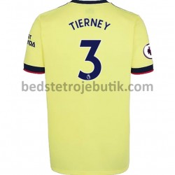 Arsenal Kieran Tierney 3 Udebane Fodboldtrøje 2021-2022 Kortærmet