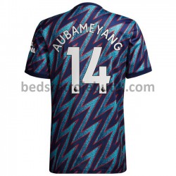 Arsenal Pierre-Emerick Aubameyang 14 3. Valg Fodboldtrøje 2021-2022 Kortærmet