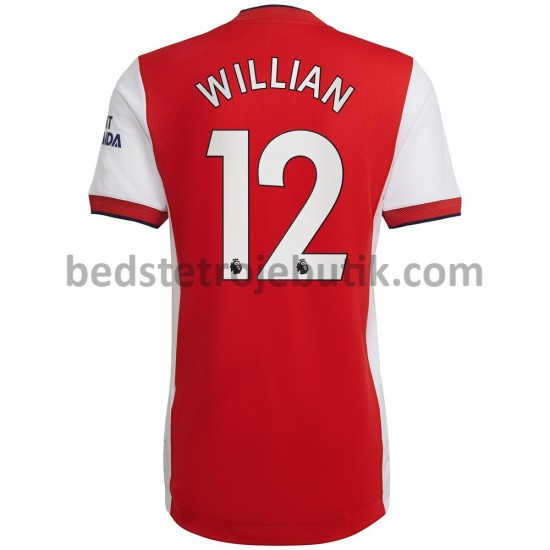 Arsenal Willian 12 Hjemmebane Fodboldtrøje 2021-2022 Kortærmet
