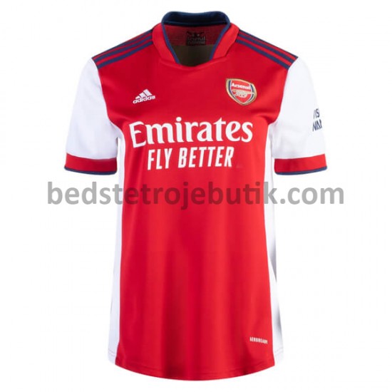 Arsenal Dame Hjemmebane Fodboldtrøje 2021-2022 Kortærmet