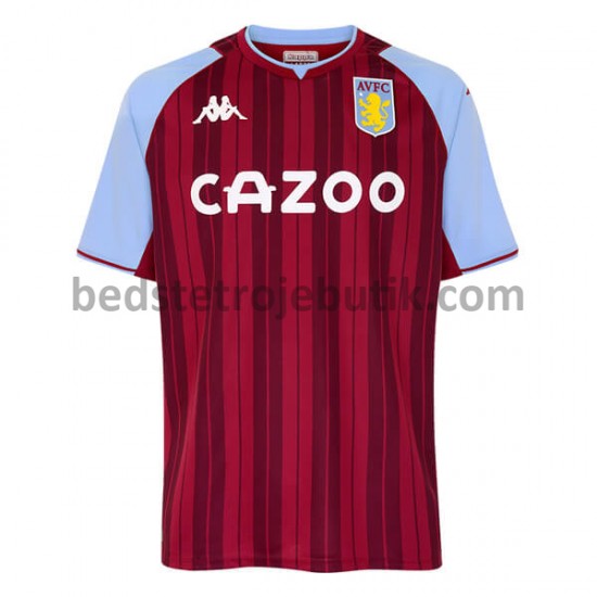 Aston Villa Hjemmebane Fodboldtrøje 2021-2022 Kortærmet