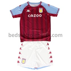 Aston Villa Børn Hjemmebane Fodboldtrøje 2021-2022 Kortærmet
