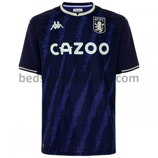 Aston Villa 3. Valg Fodboldtrøje 2021-2022 Kortærmet