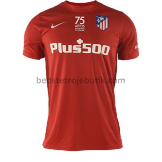 Atlético Madrid 4. Valg Fodboldtrøje 2021-2022 Kortærmet